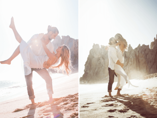 Engagement Photos in Los Cabos