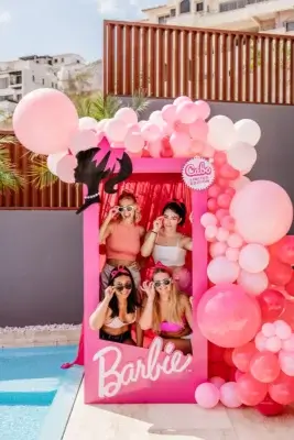 Barbie Pool Party in Cabo