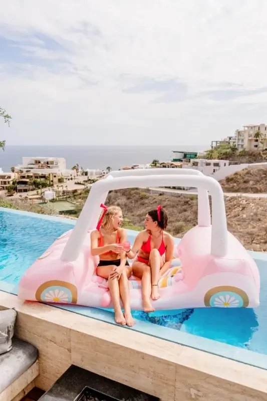 Barbie Pool Party in Cabo
